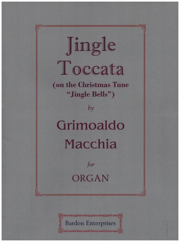 Jingle Toccata on the Christmas Tune 'Jingle Bells'