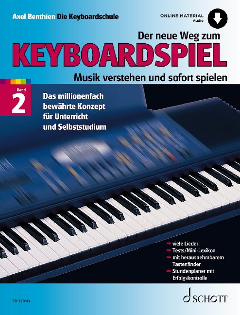 Der neue Weg zum Keyboardspiel Band 2 (+Online-Audio)