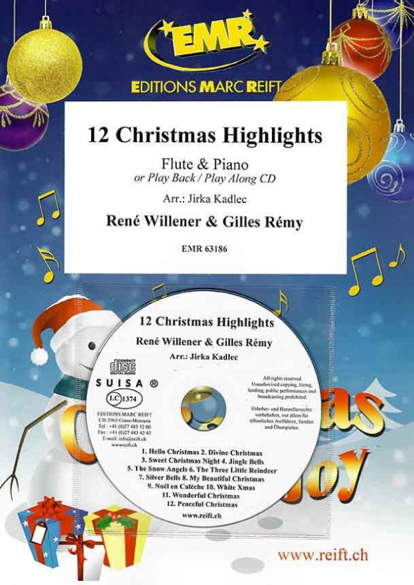 12 Christmas Highlights (+CD)