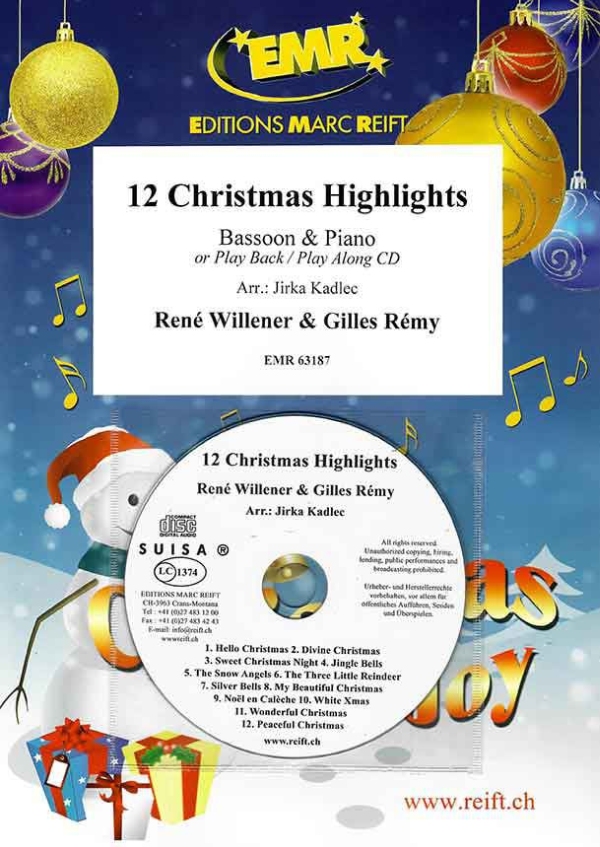 12 Christmas Highlights (+CD)