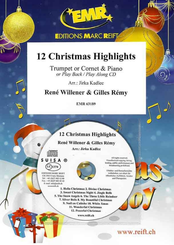 12 Christmas Highlights (+CD)