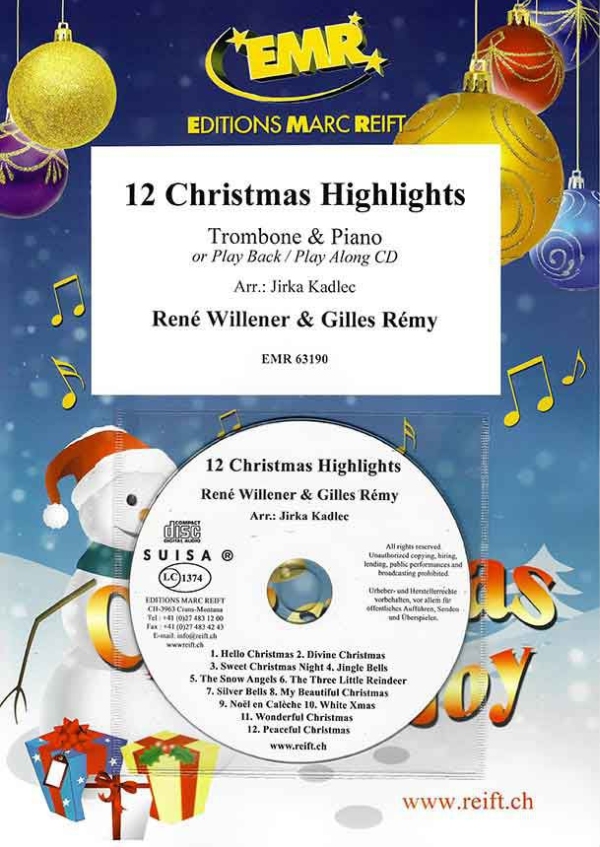 12 Christmas Highlights (+CD)