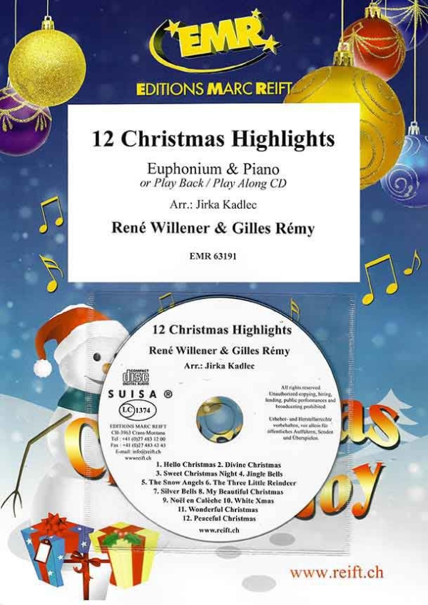 12 Christmas Highlights (+CD)