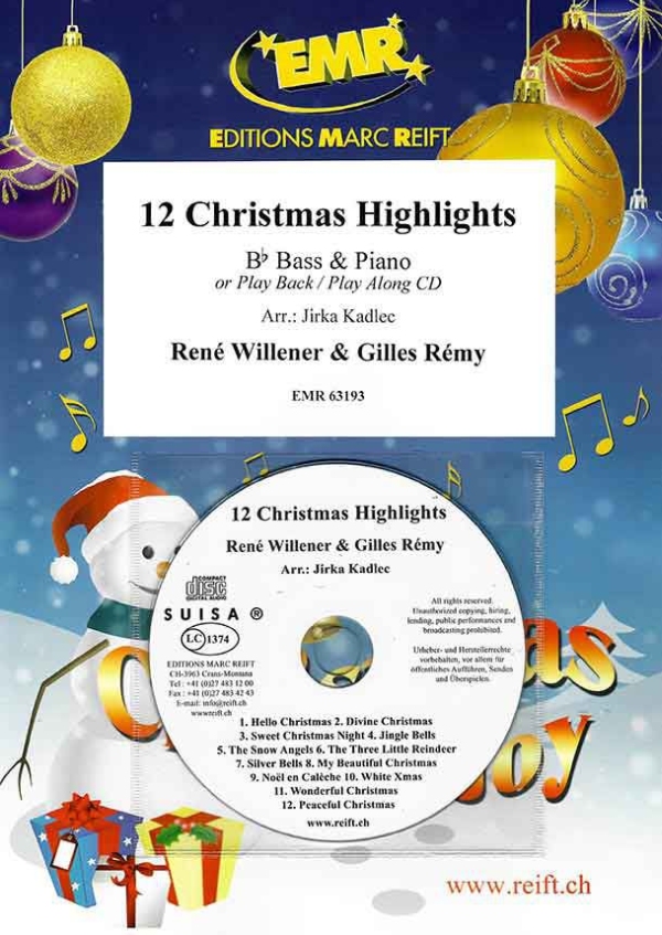 12 Christmas Highlights (+CD)