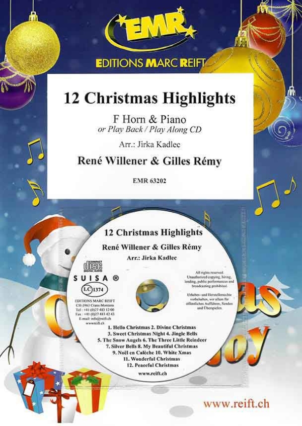 12 Christmas Highlights (+CD)