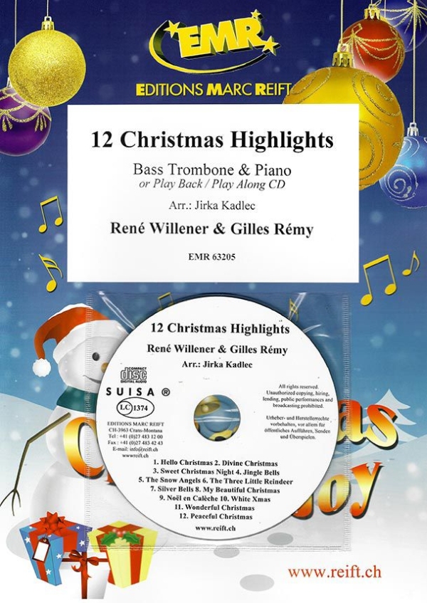 12 Christmas Highlights (+CD)