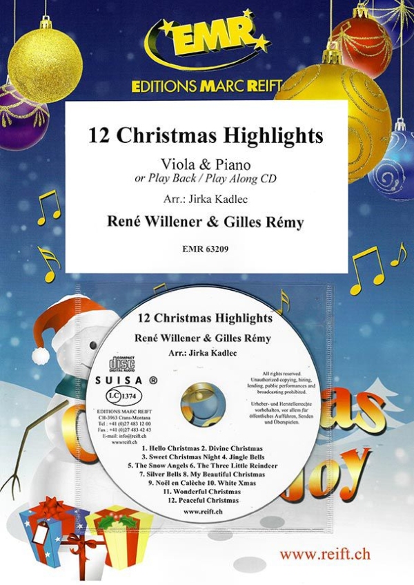 12 Christmas Highlights (+CD)