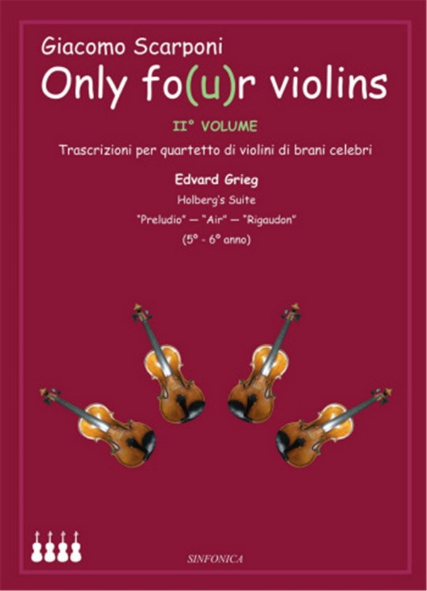 Giacomo Scarponi - Only fo(u)r Violins - Volume 2