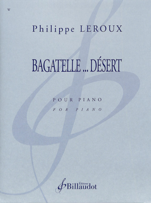 Bagatelle ... Désert