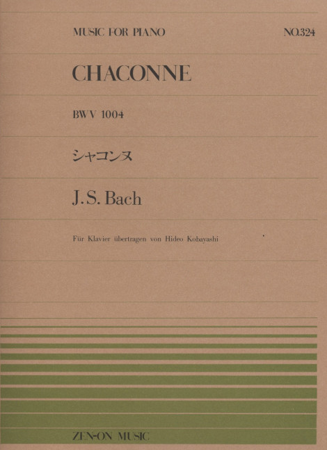 Chaconne d-Moll BWV 1004 für Violine