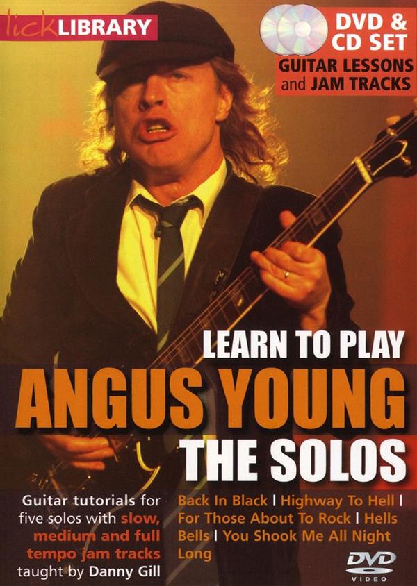 Learn to play Angus Young - the Solos