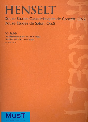 12 Characteristic Concert Studies op.2
