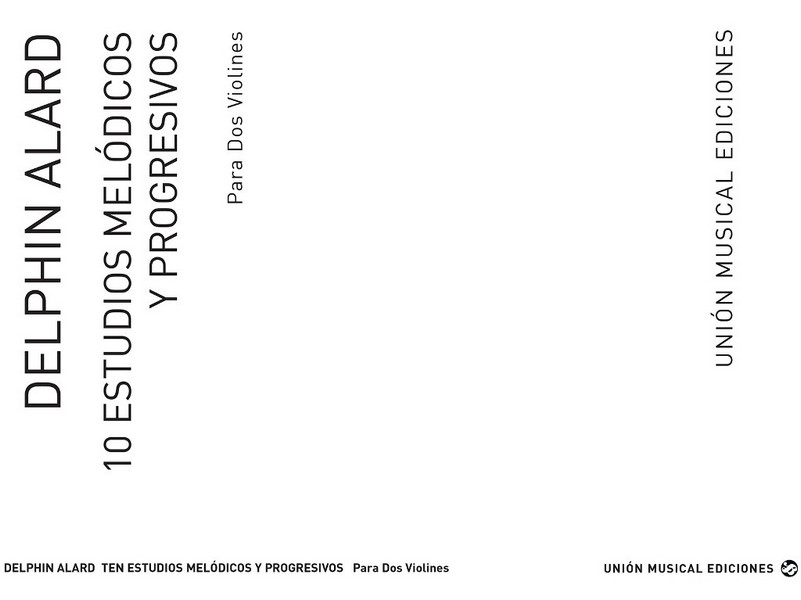 10 Studies for 2 violins