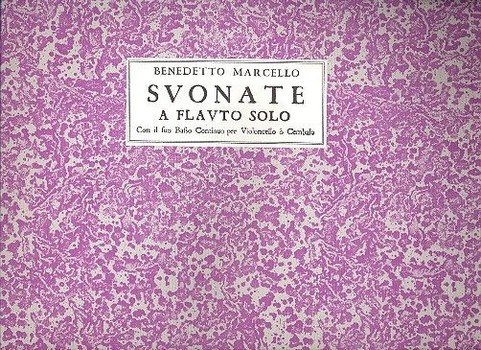 12 suonate op.2 a flauto solo con Bc