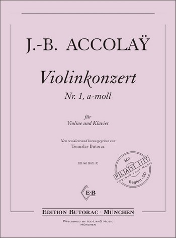 Konzert a-Moll Nr.1 (+CD) für Violine