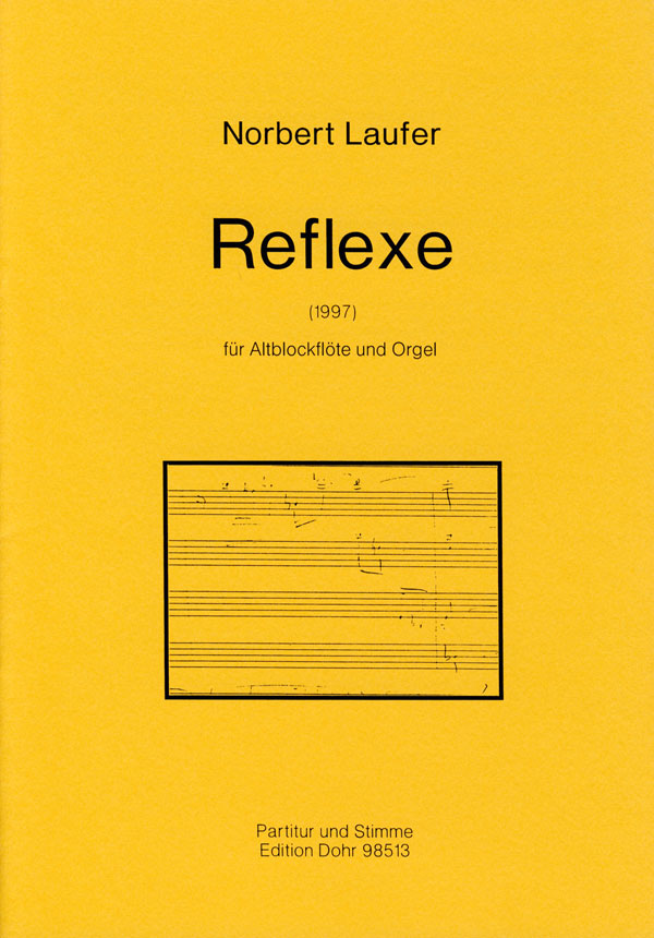Reflexe für Altblockflöte und Orgel