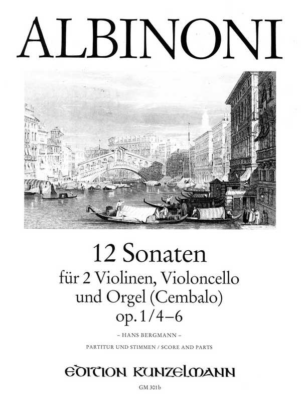 12 Sonaten op.1 Band 2 (Nr.4-6)