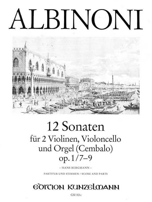 12 Sonaten op.1 Band 3 (Nr.7-9)