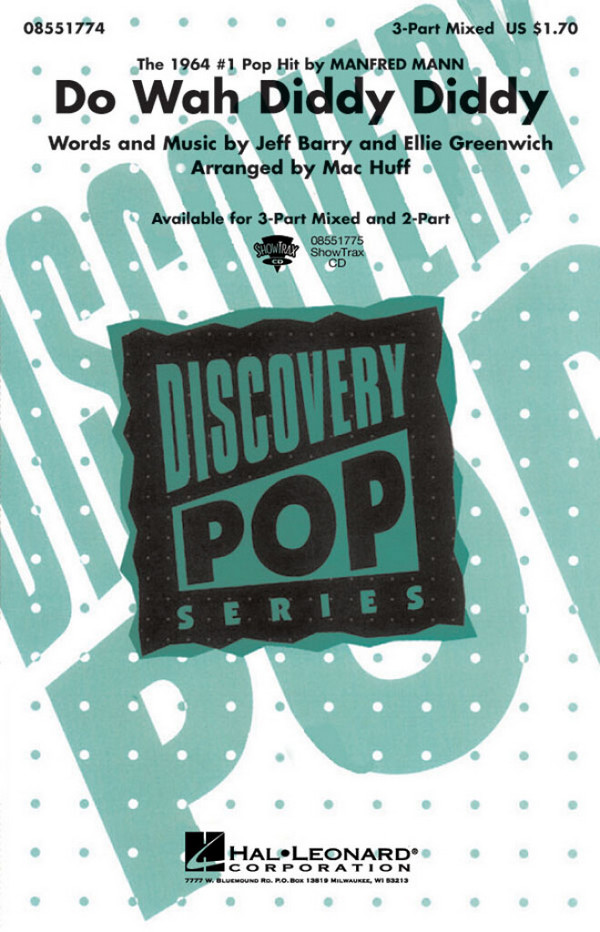 Do Wah Diddy Diddy for mixed chorus