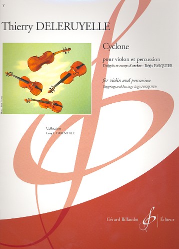 Cyclone pour violon et percussion