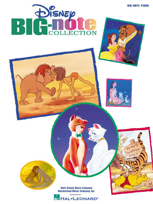 Disney Collection: for big-note piano