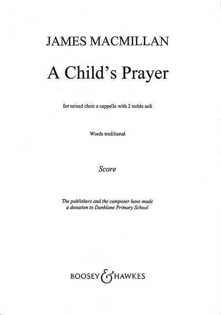 A Child's Prayer
