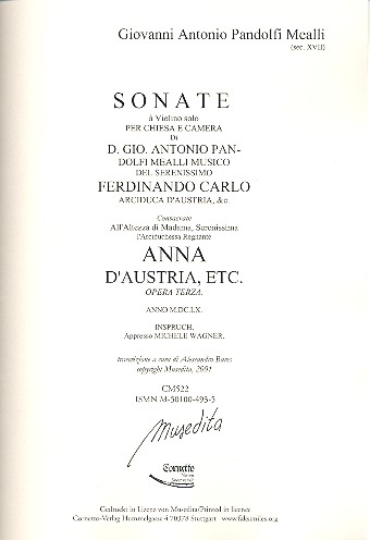 Sonaten op.3