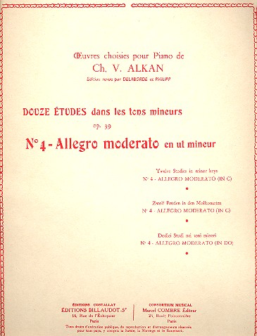 Allegro moderato en ut mineur op.39,4