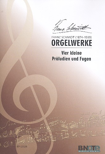4 kleine Präludien und Fugen für Orgel