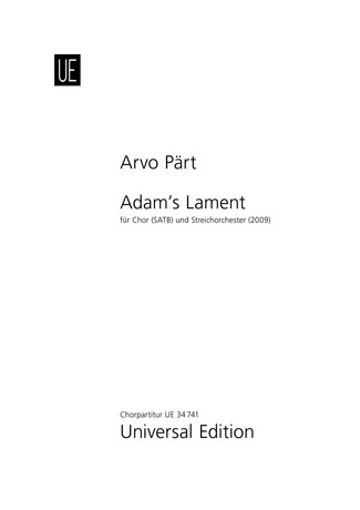 UE34741  Adam's Lament