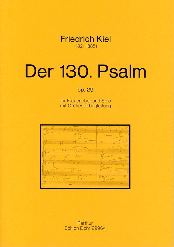 Psalm 130 op.29 für Frauenchor (und Solo)