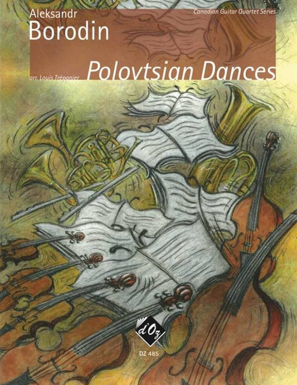 Polovtsian Dances for 4 guitars