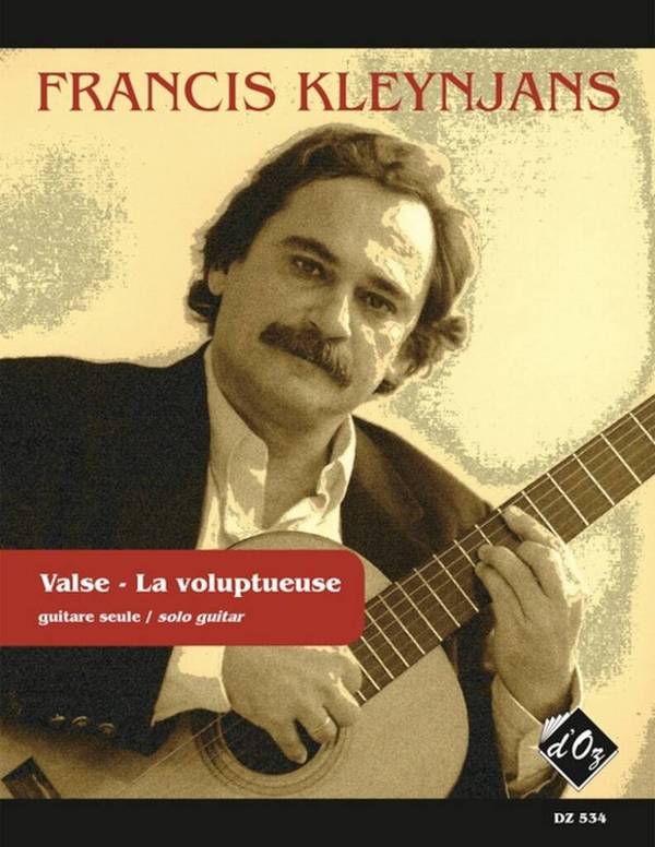 Valse La voluptueuse pour guitare