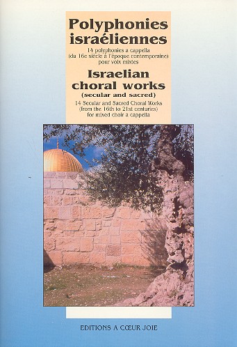 Israelian Choral Works for mixed chorus