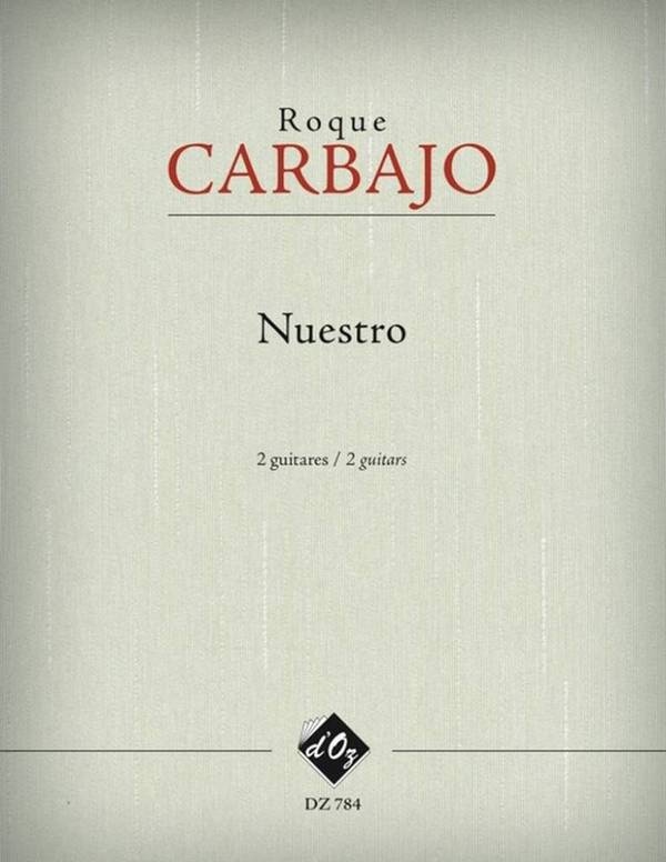 Nuestro pour 2 guitares
