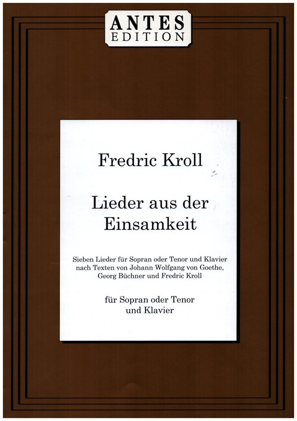 Lieder aus der Einsamkeit