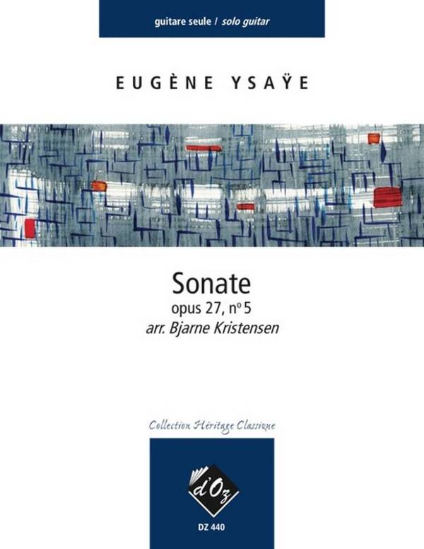 Sonate op.27,5 pour guitare