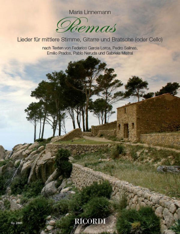 Poemas für Gesang (mittel), Gitarre