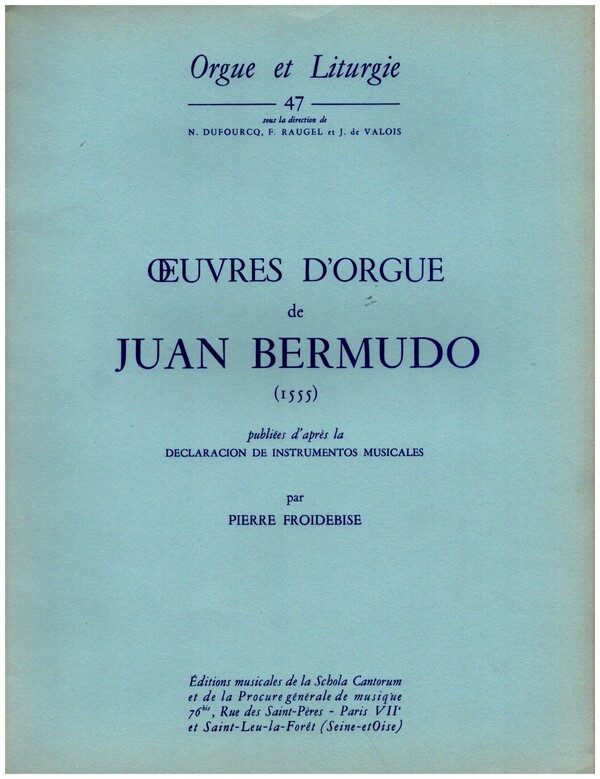 Oeuvres d'orgue