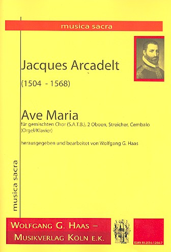 Ave Maria für gem Chor, 2 Oboen,