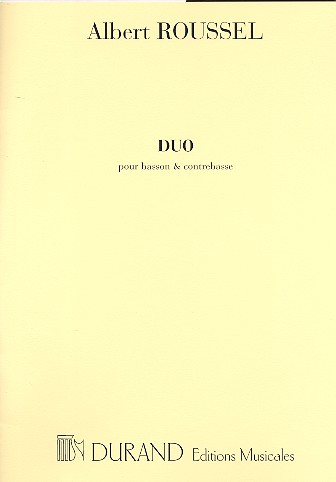 Duo pour bassoon et contrebasse