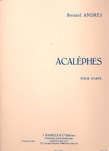 Acalèphes pour harpe