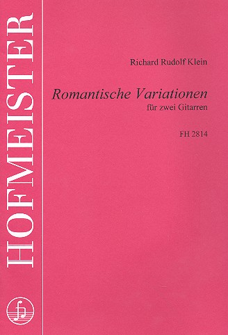Romantische Variationen für 2 Gitarren