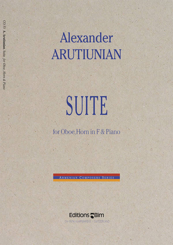 Suite für Oboe, Horn und Klavier