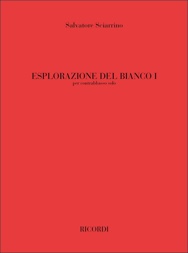 Esplorazione del bianco no.1