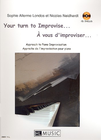 À vous d'improviser (+CD): pour piano