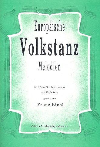 Europäische Volkstanz-Melodien: