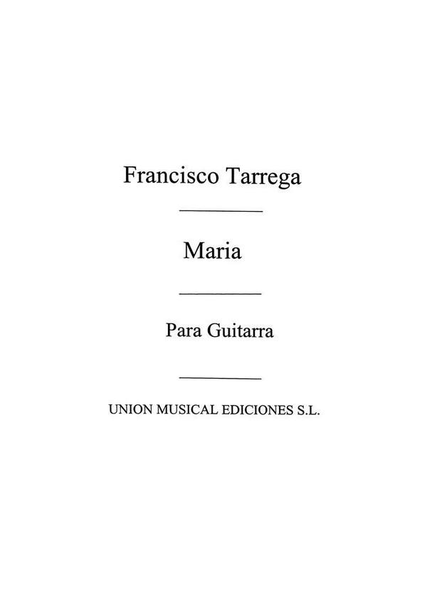 Maria para guitarra
