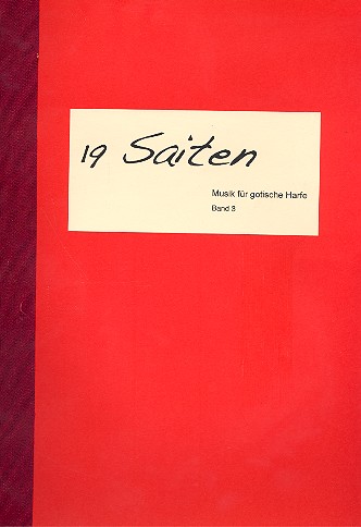 19 Saiten Band 3 für gotische Harfe