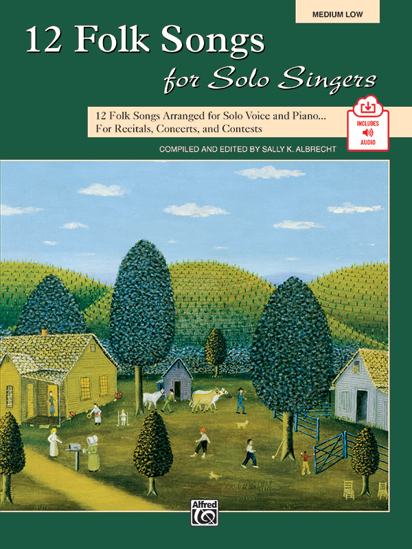 Folk Songs for Solo Singers (+CD)